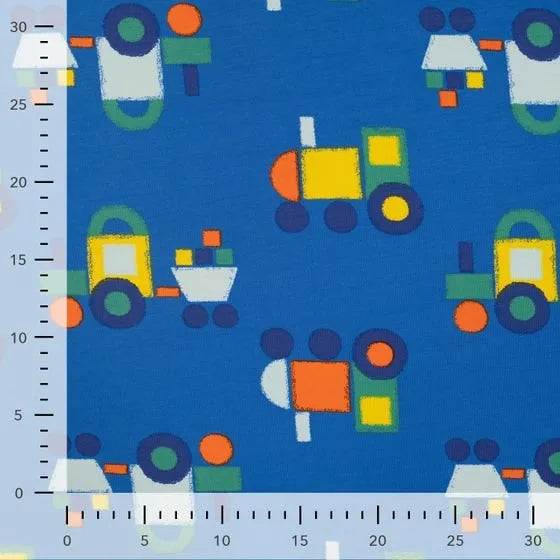 Zomer Slaapzak treintjes lang met slotje