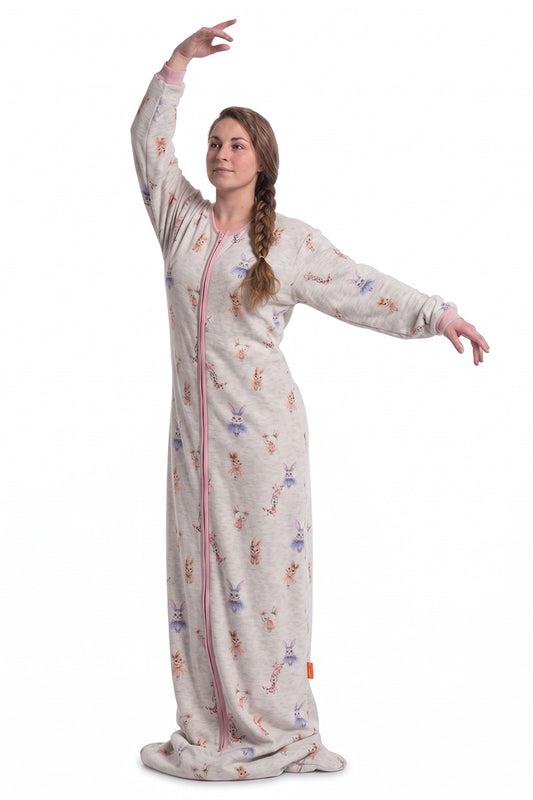 Jogging sleeping bag rabbit long + lock