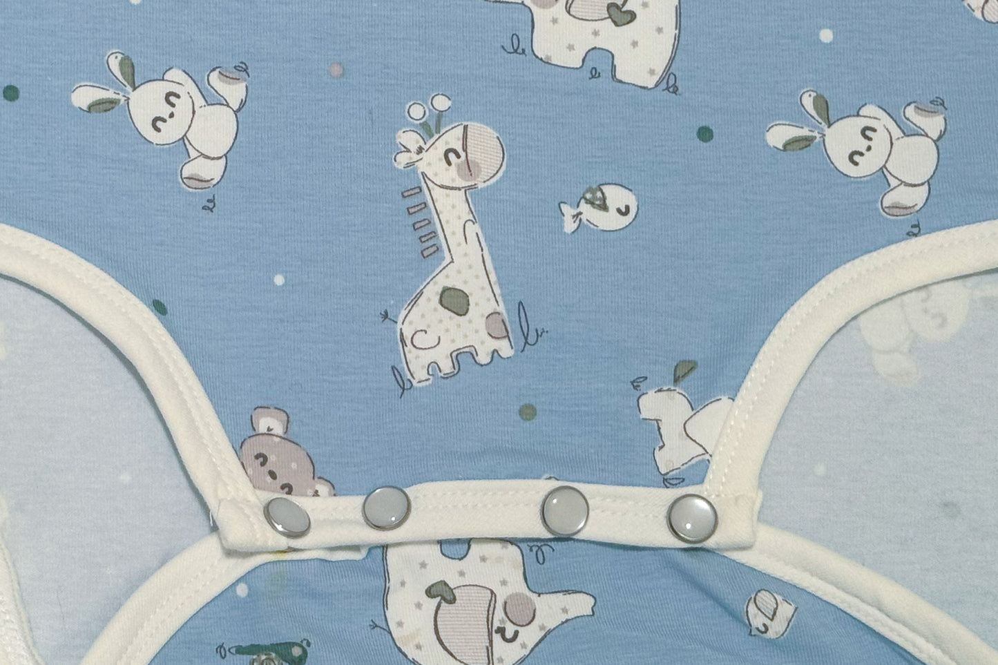 Romper Blue Elephant