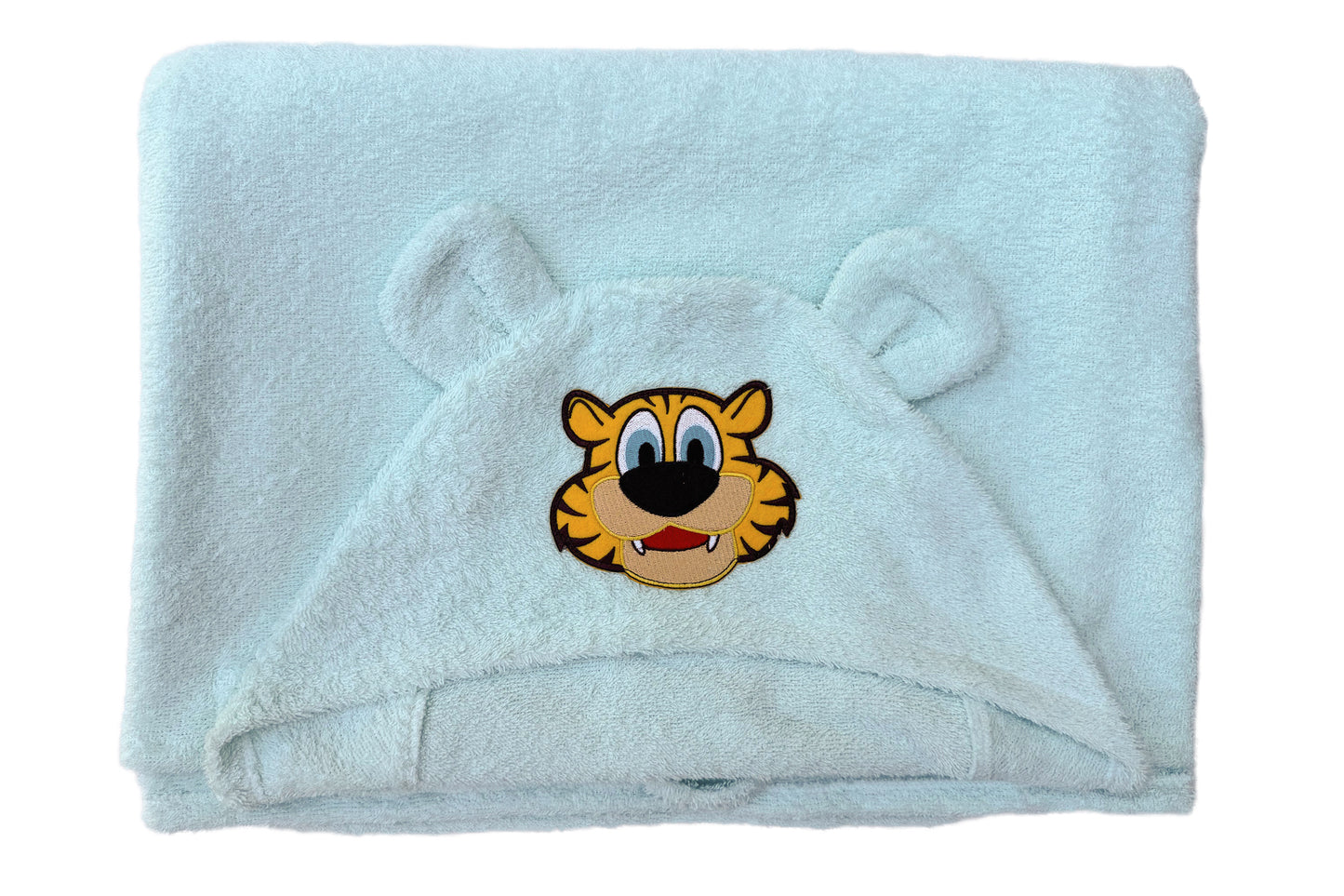 Bath cape Mint tiger