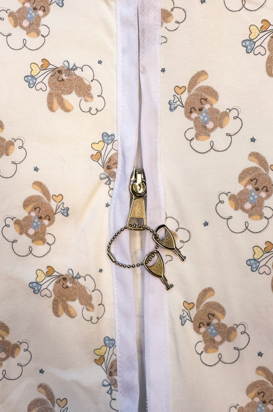 slotje op volwassen slaapzak