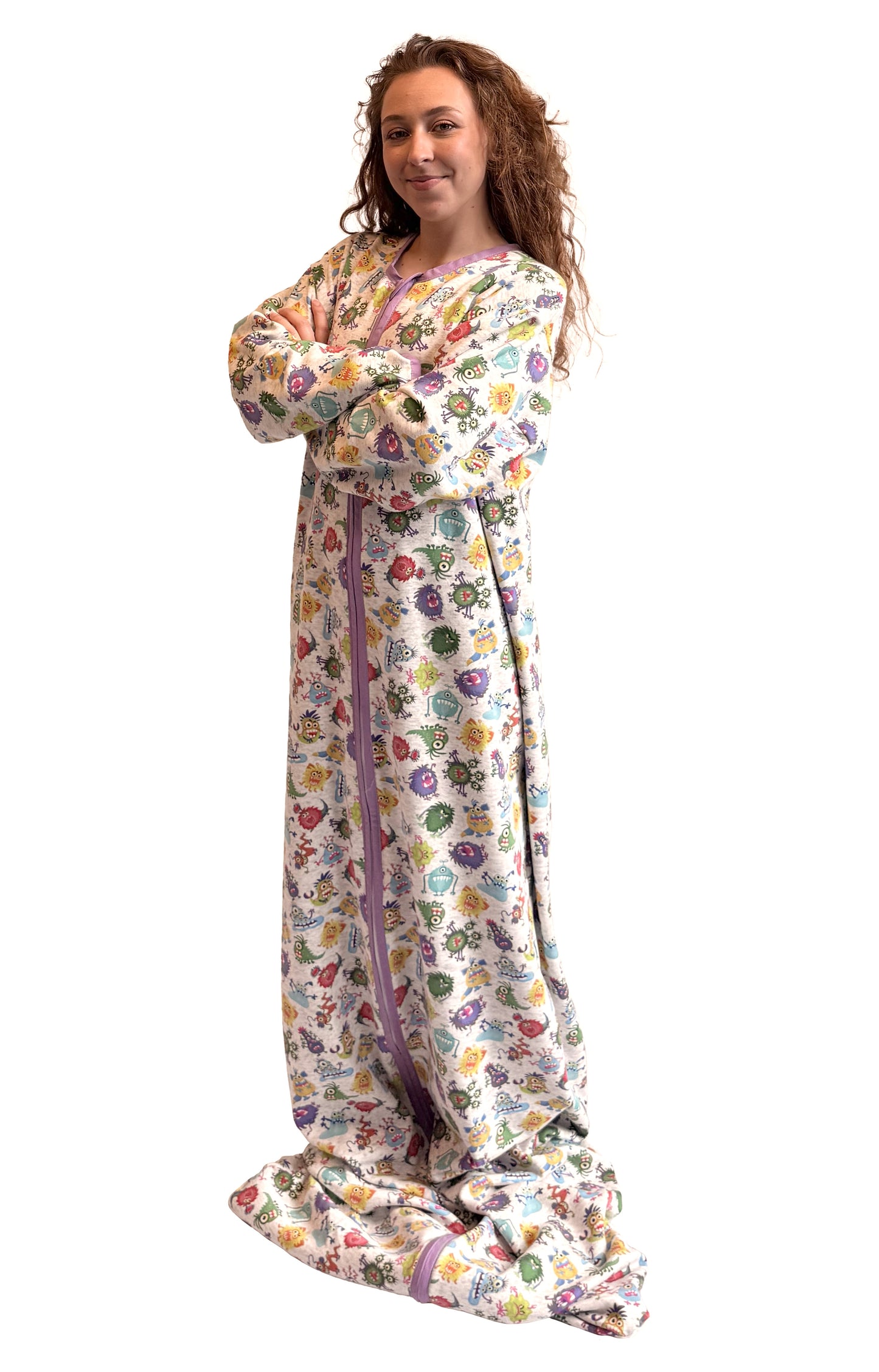 Jogging Sleep Sack Monsters long + lock