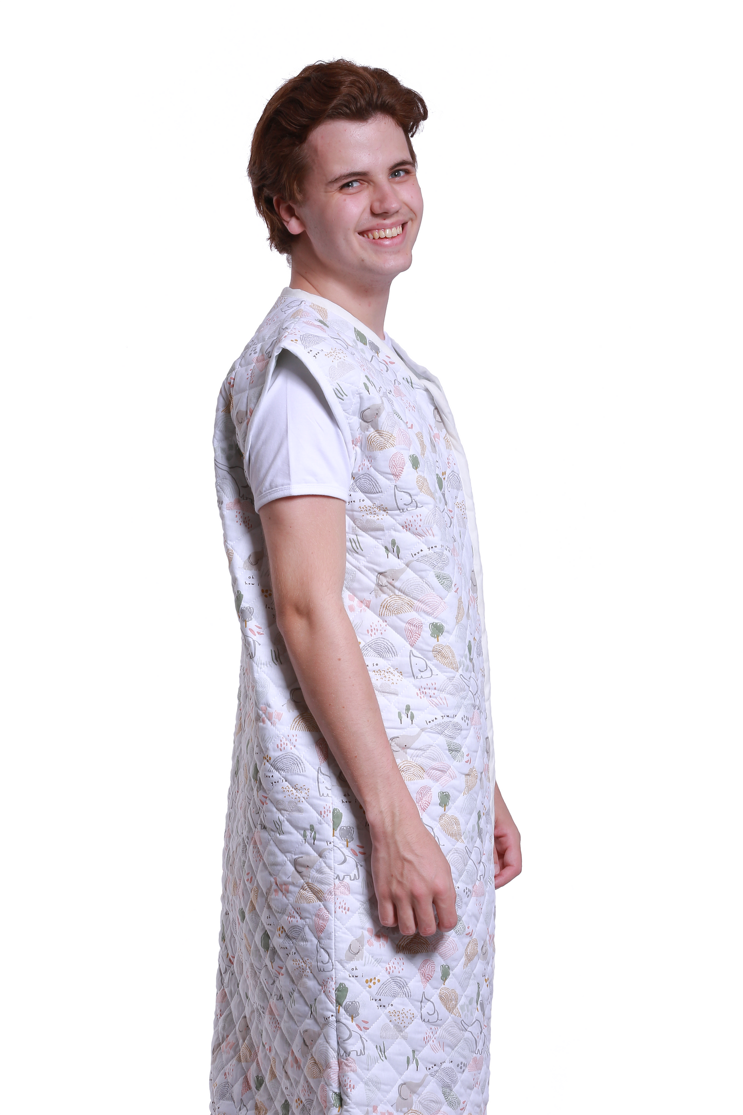 Padded Sleep Sack Elephant