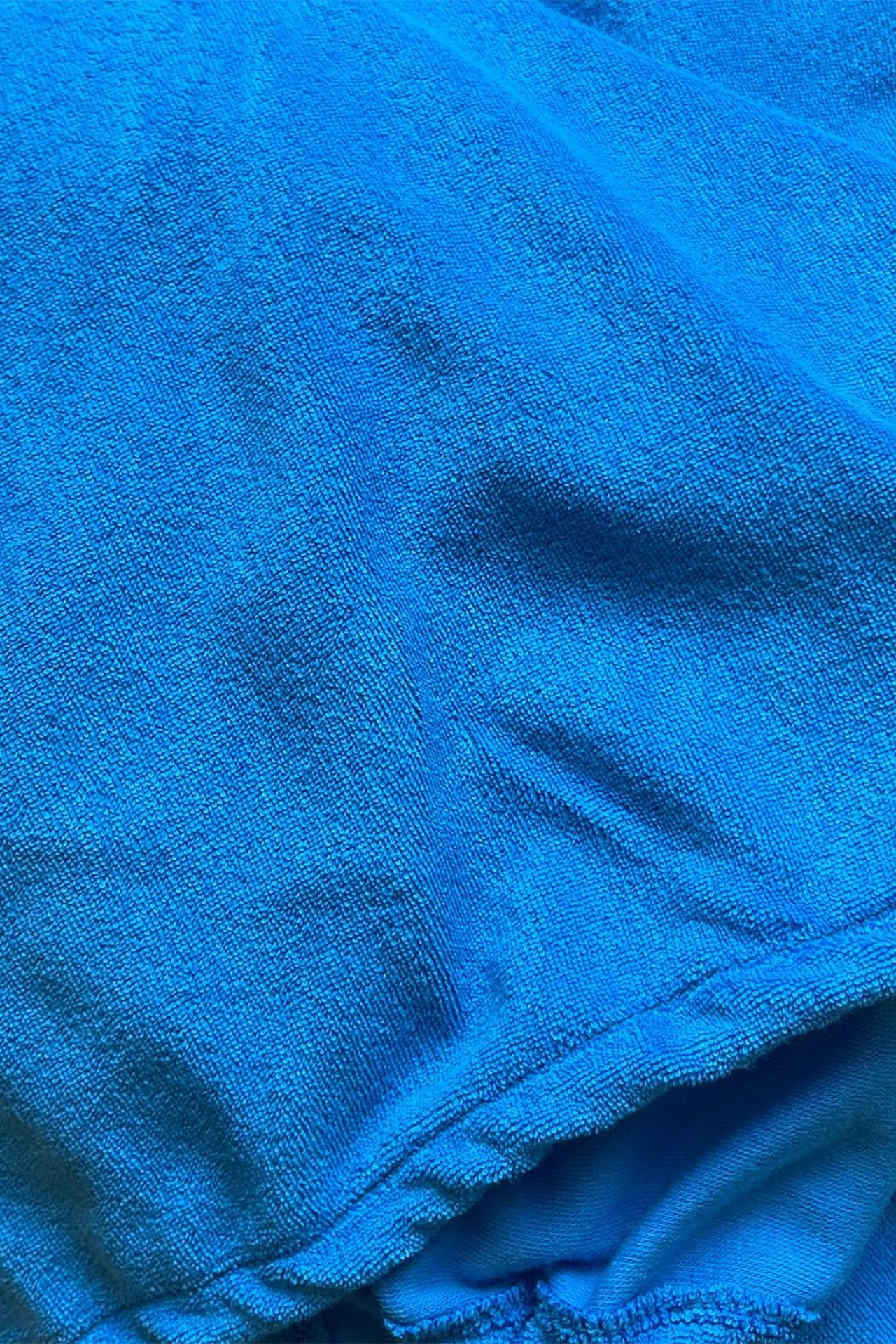 Terry Changing Pad Cover Blue