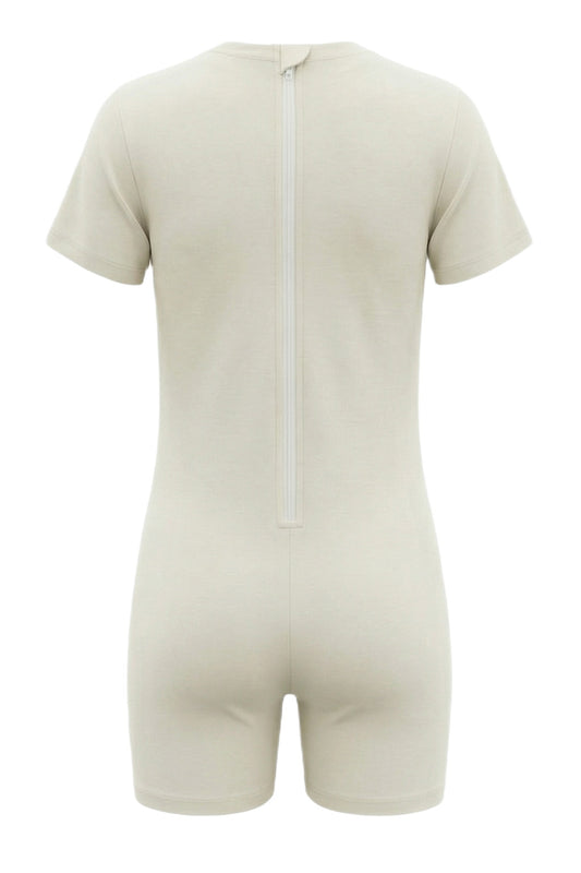 Romer Bamboo Cream with short legs and zipper on the back