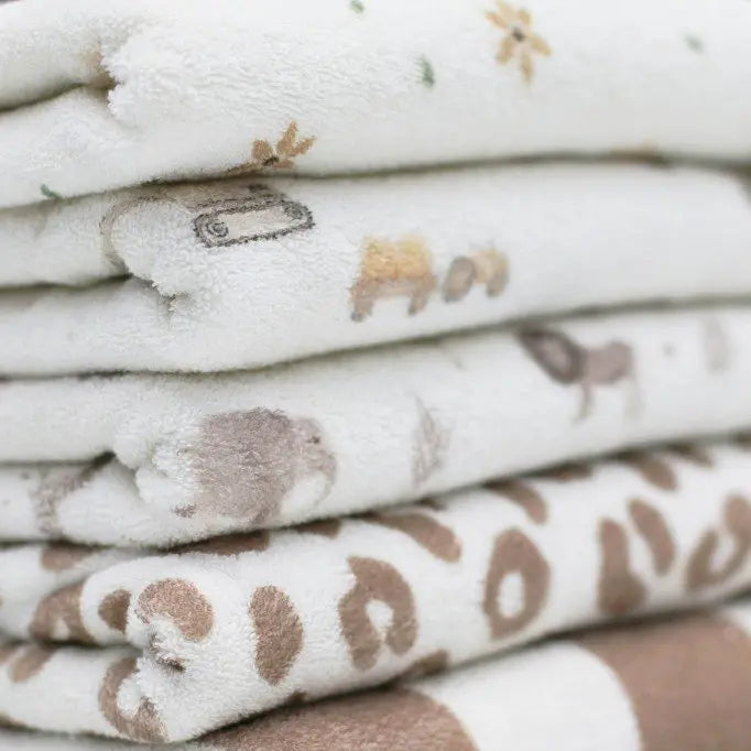 Pyjama Bamboe Badstof Dierentuin + slotje