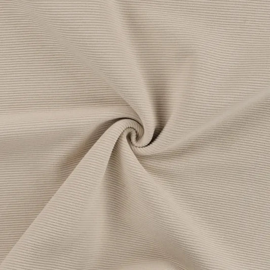 Romper Rib Bamboo cream short sleeves