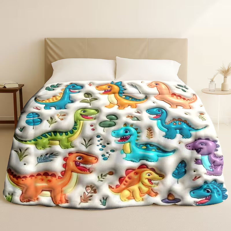 Dino blanket