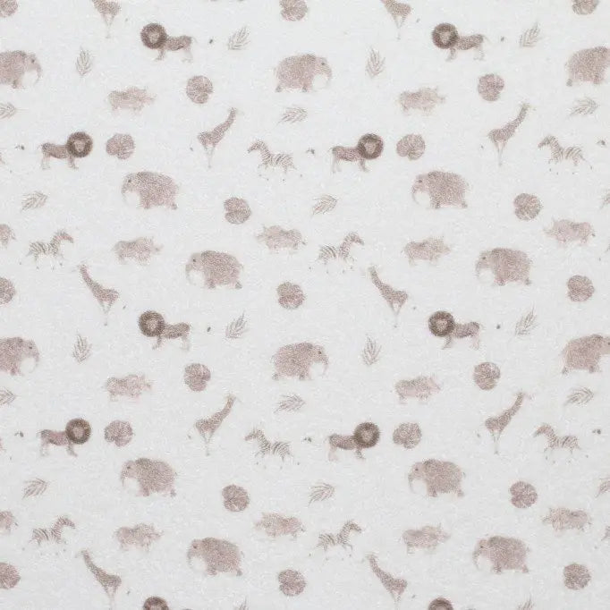 Terry Changing Pad Cover Zoo