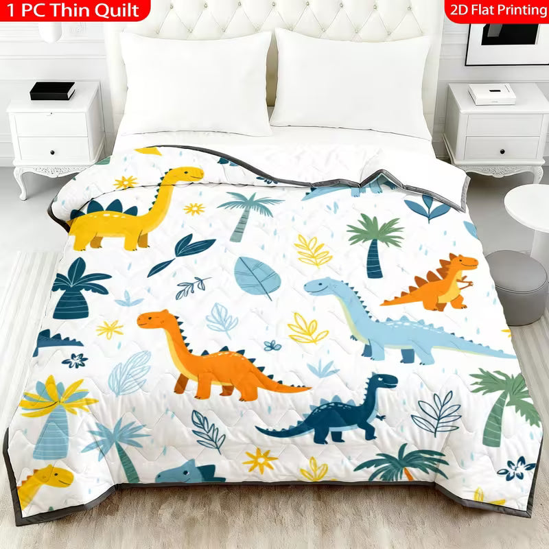 Summer duvet with dino print