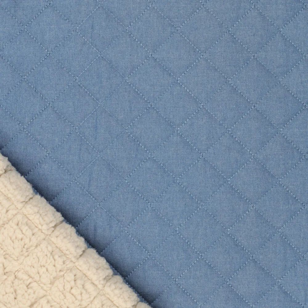 Padded lined Teddy bear sleeping bag long sleeves with lock.