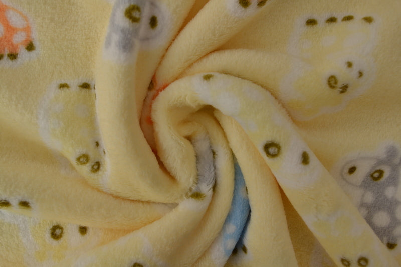 Maxi Knuffeldoek baby Giraf Geel