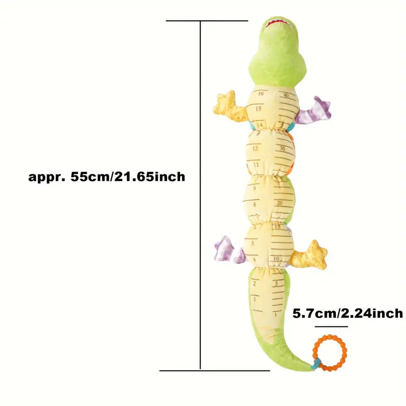 Activiteiten knuffel groene krokodil