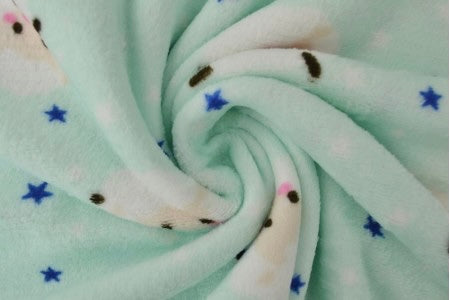 Maxi Knuffeldoek schaap baby blauw