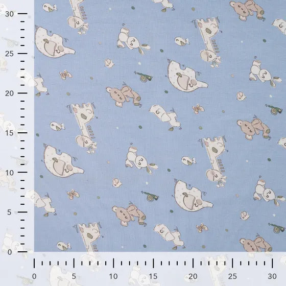 Romper Blue Elephant