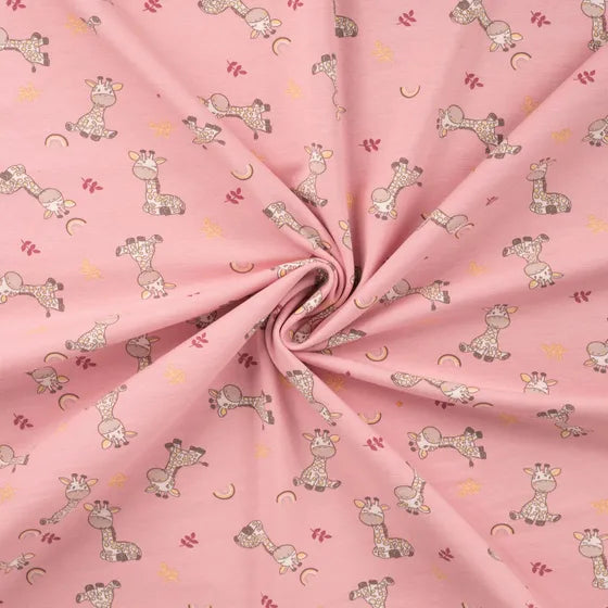 Zomer slaapzak giraffe korte mouwen