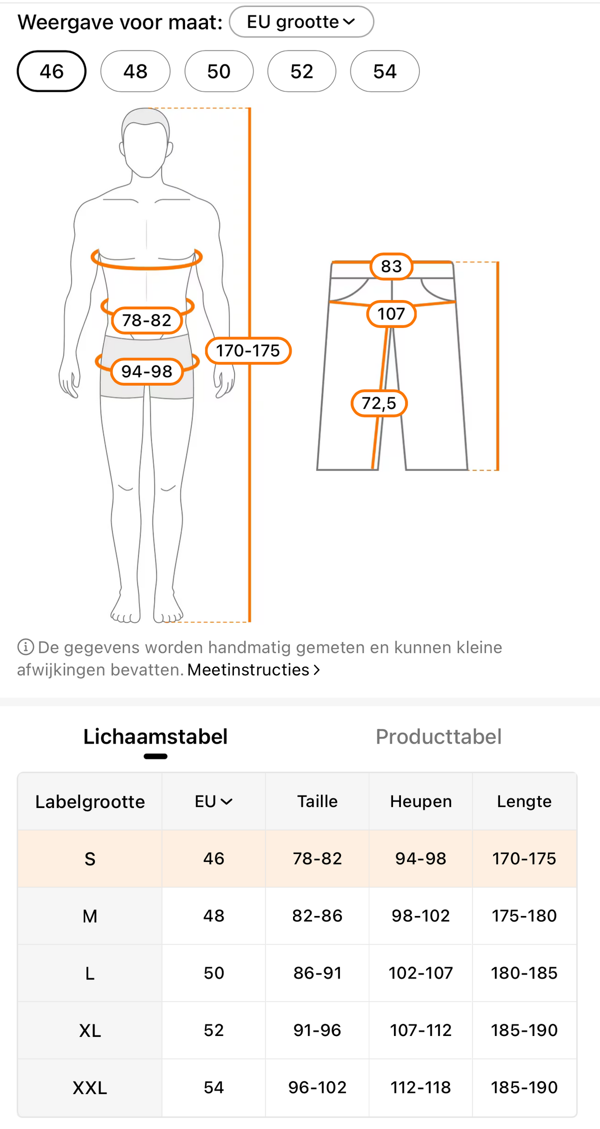 Spijkertuinbroek van Biologisch Katoen