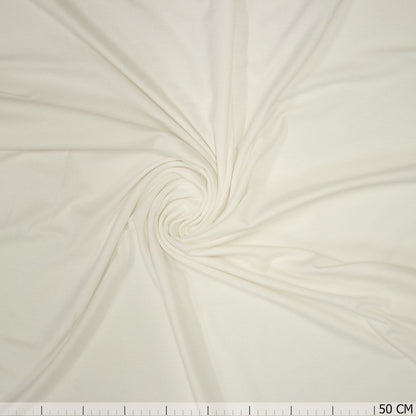 Romper Bamboe Crème met pijpjes en rits op de rug