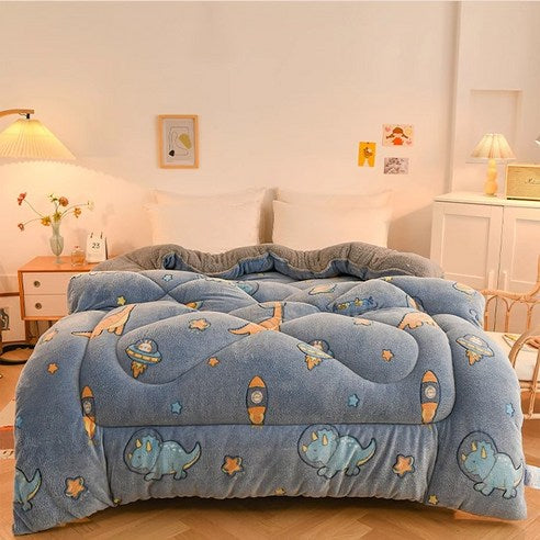 gevoerd dekbed 1-delig Dino