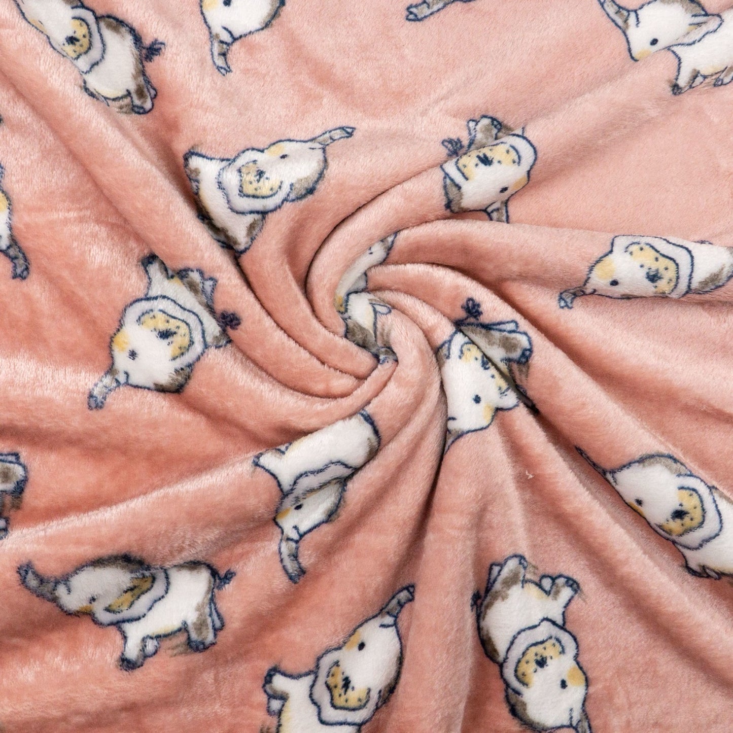 Maxi Cuddle Cloth Baby Elephant Pink