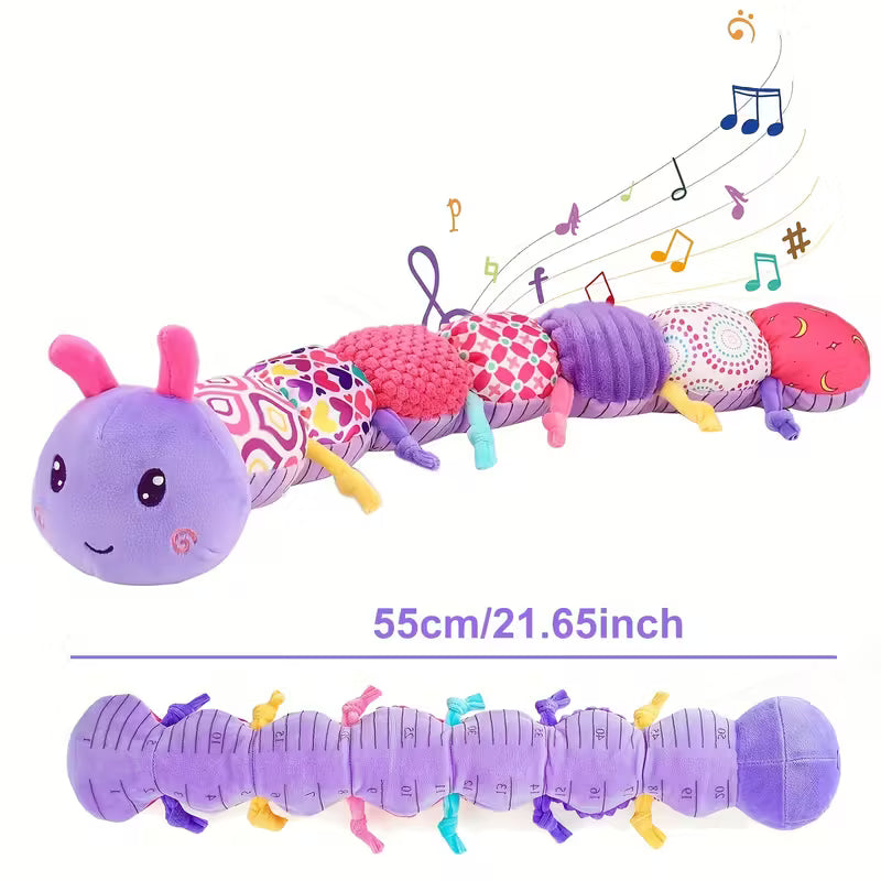 Activiteiten knuffel roze rups