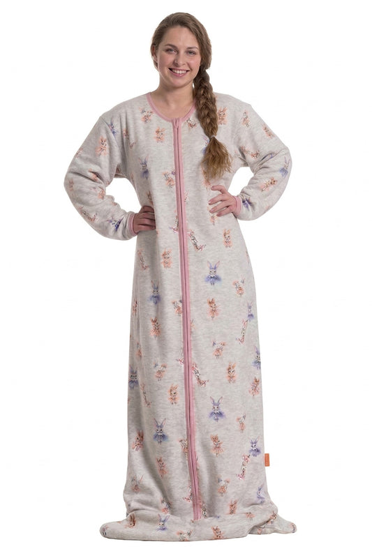 Jogging sleeping bag rabbit long + lock