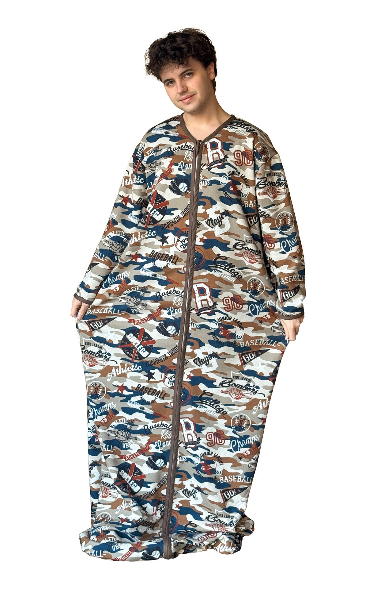 Jogging Sleep Sack Baseball long + lock