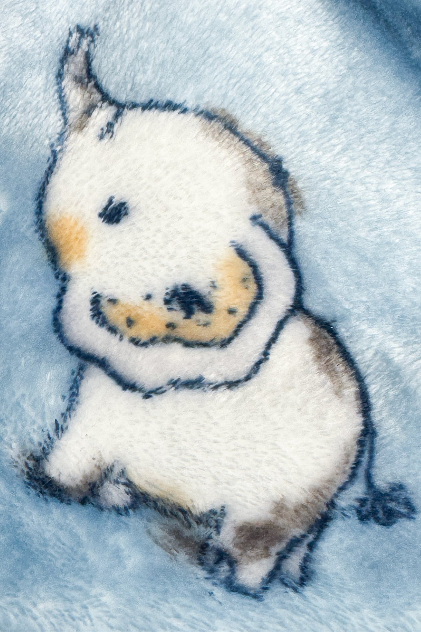 Maxi Knuffeldoek baby olifant blauw