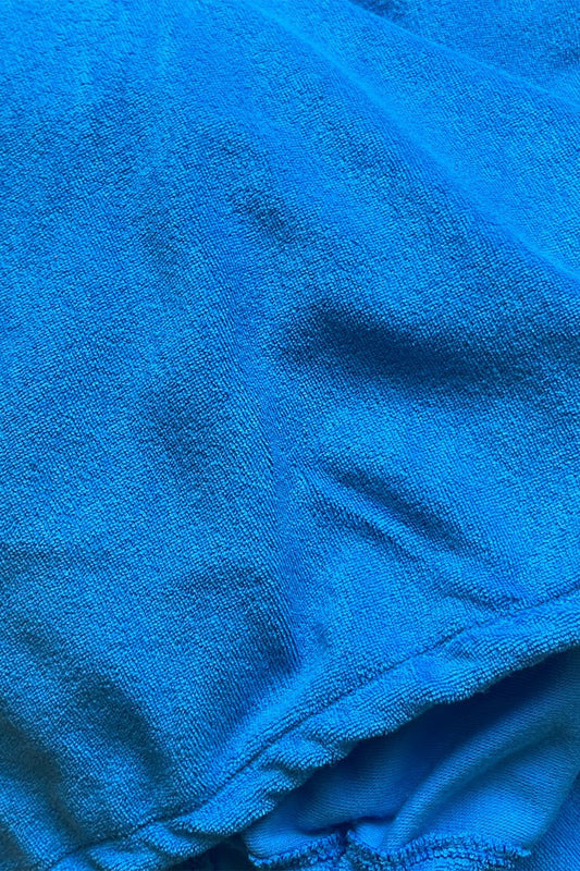 Overtrek Bamboe Badstof Blauw