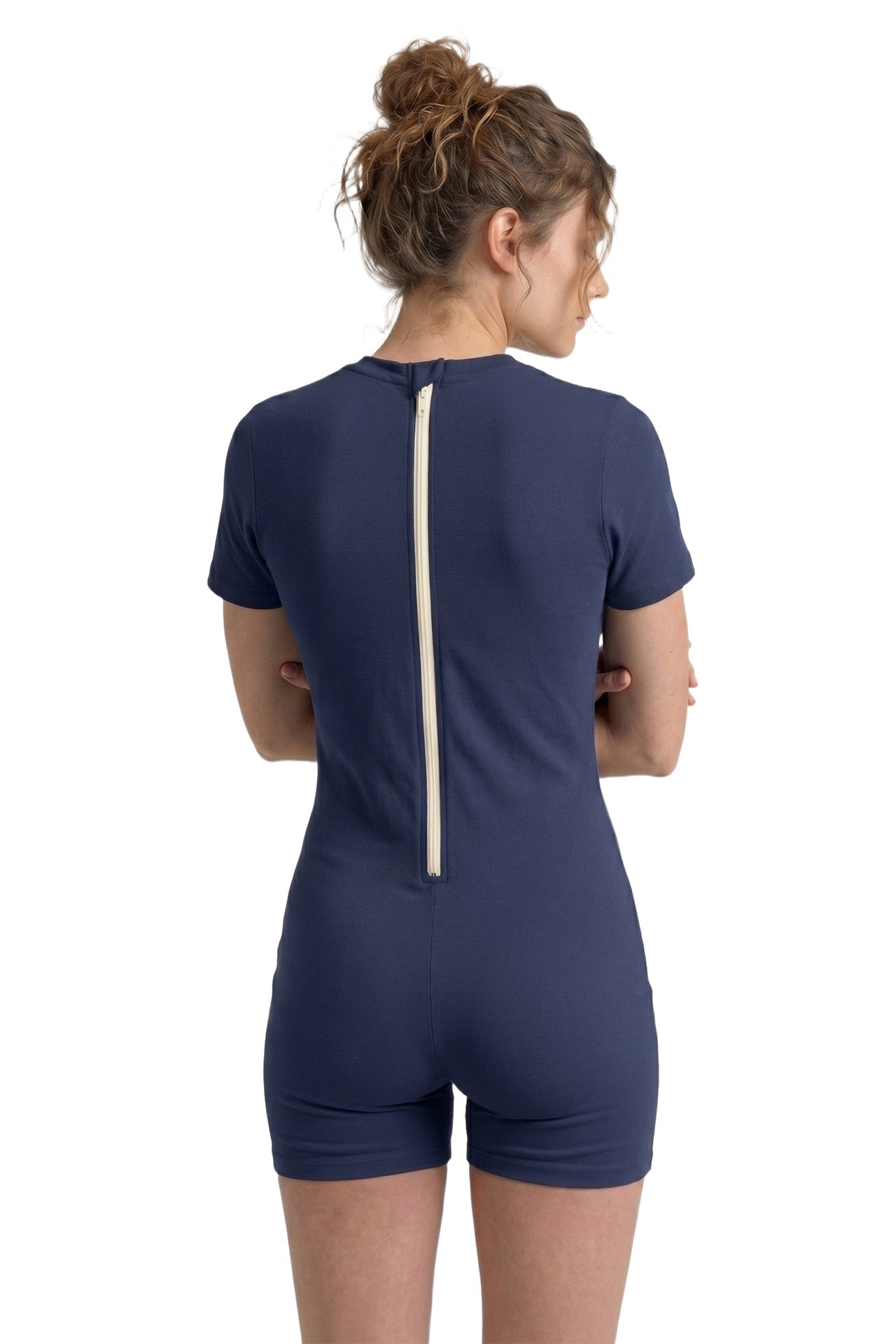 volwassen romper met rits op rug