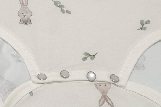 Onesie Bunnies and Twigs