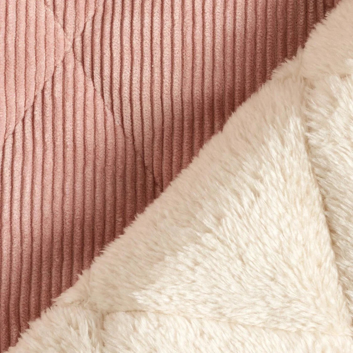 Kinderslaapzak Doorgestikte Stof Roze lang