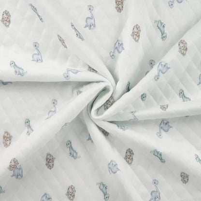 Ruitjesstof Pyjama Baby Dino