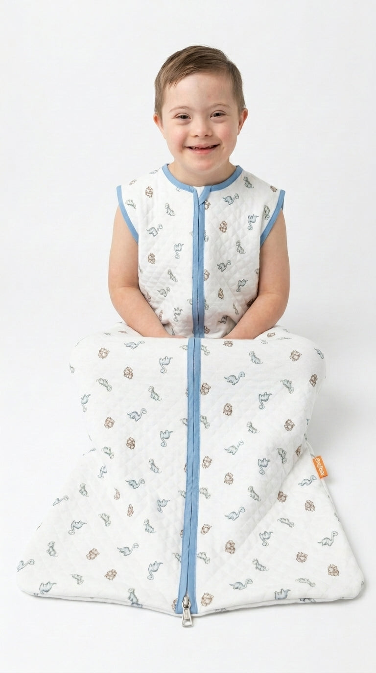 Summer Children's Sleep Sack  Baby Dino short