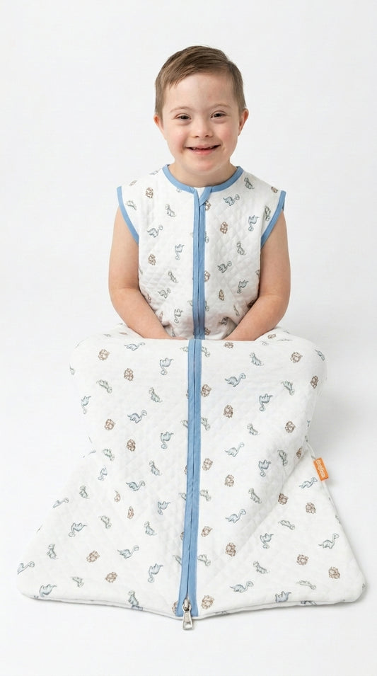 Summer Children's Sleep Sack  Baby Dino short