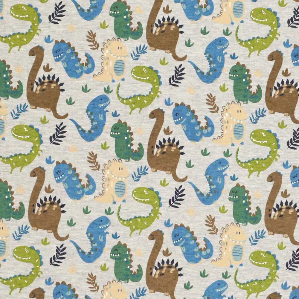 Jogging Sleeping bag blue dino long