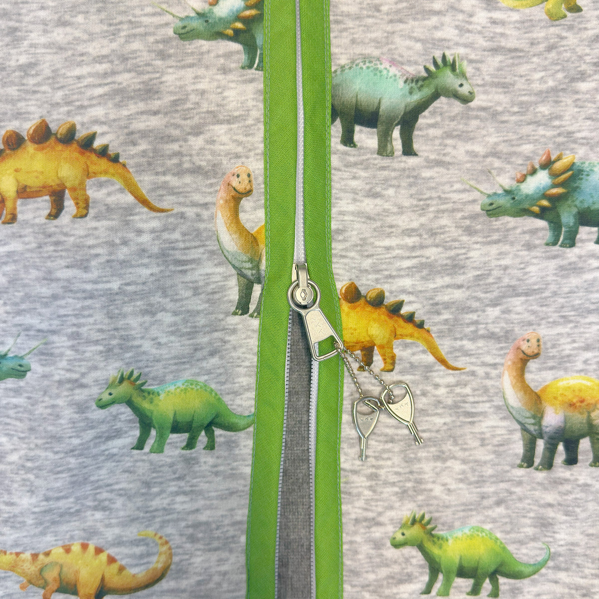 Jogging Slaapzak Dino kort + slotje