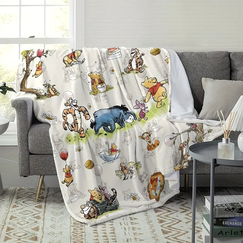 Winnie the Pooh Fleece Blanket – Soft, Warm & Cuddly