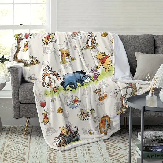 Winnie the Pooh Fleece Blanket – Soft, Warm & Cuddly