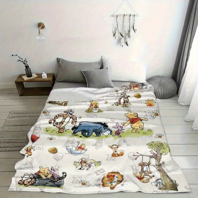 Winnie the Pooh Fleece Blanket – Soft, Warm & Cuddly