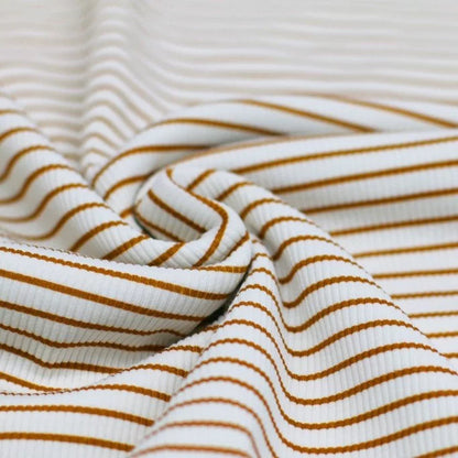 Ribbed Pajamas Stripes with feet