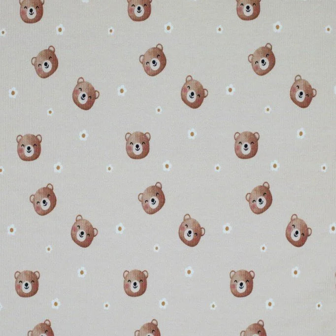 Ribbed Pyjama Teddy Bears with Feet