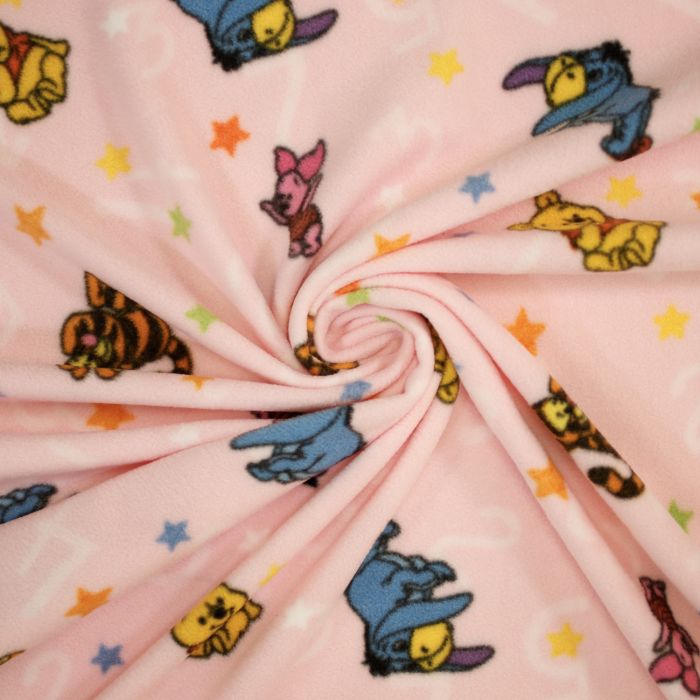 Knuffeldoek XXL beer baby roze