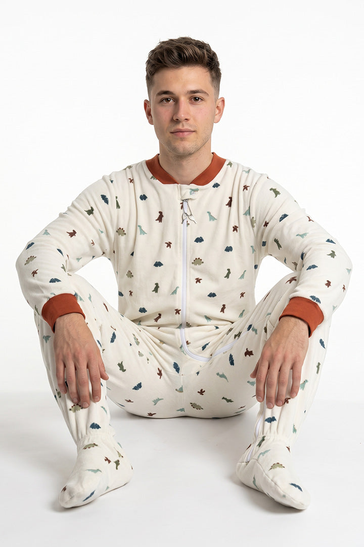 Terry bamboo pyjamas Dino