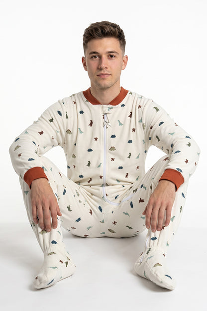 Terry bamboo pyjamas Dino