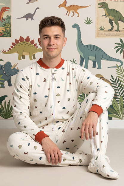 Terry bamboo pyjamas Dino