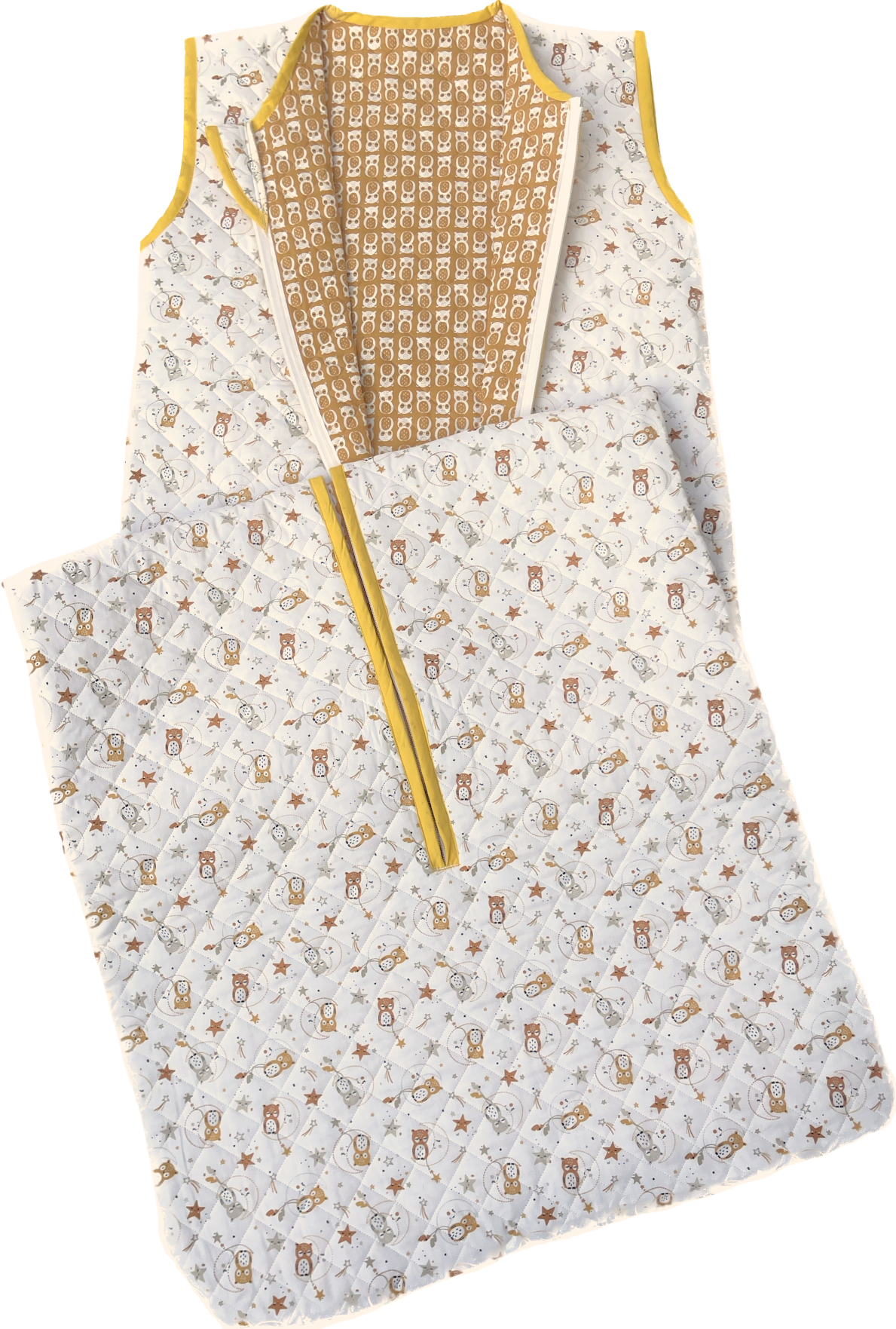 Padded Sleep Sack Owls