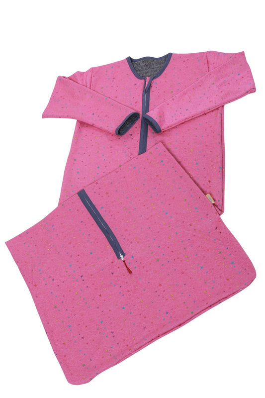 sleeping bag pink twinkle