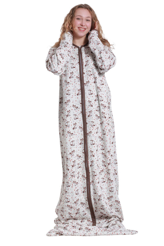 Jogging Sleep Sack Fox Red Star long